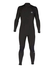 Billabong Absolute 3/2mm Back Zip Full Wetsuit Mens XL Black NEW ABYW100189