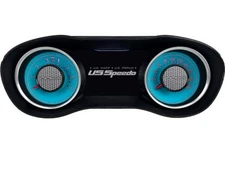 US Speedo Teal Dodge Challenger Gauge Face for Clusters 2015-2024 (Hellcat)