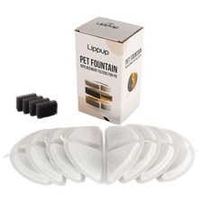 Replacement Filters for Stainless Steel Cat Water Fountain   4 Months Set
