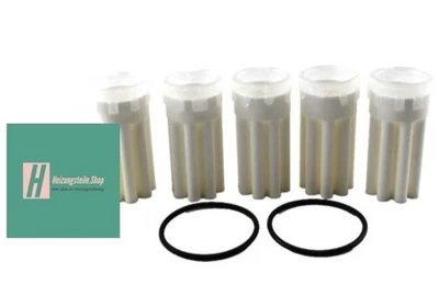 HEIZUNGSTEILE.SHOP Siku Ölfilter Heizölfilter Feinheit: 35 µm 5 Stück inkl. O-Ring für Afriso IPG