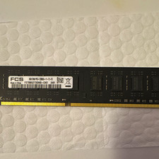 ECS 8GB DDR3 PC3-12800U 240-Pin DIMM Non-ECC Unbuffered F378B5273DH0-CK0