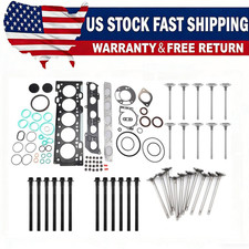 Cylinder Head Gasket Set W Bolts Valves For Volvo C30 C70 S40 S60 V50 V60 2.5l Cylinder Head Gasket Set W Bolts Valves For Volvo C30 C70 S40 S60 V50 V60 2.5l