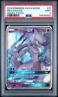 2019 POKEMON SUN & MOON HIDDEN FATES #31 MEWTWO GX PSA 9