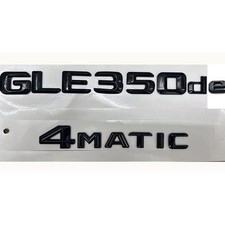 W167 GLE350 4MATIC: Schriftzug Embleme Schwarz Für Mercedes Benz W167 GLE350 4MATIC: Schriftzug Embleme Schwarz Für Mercedes Benz