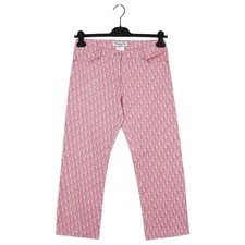 Dior Oblique Monogram Vintage Logo Women  s Pink Pants