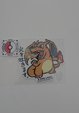 Pok mon B-SIDE LABEL Sticker   Charizard  Japan Exclusive