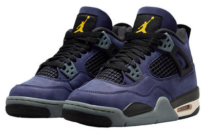 Size 7 - Air Jordan 4 Retro Lakers for sale online | eBay