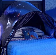 Dream Tents Space Adventure Bed Canopy – Twin Size - Good Used Condition