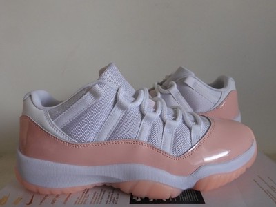 Nike Air Jordan 11 Retro Low White-Legend Pink Womens Sz 9.5