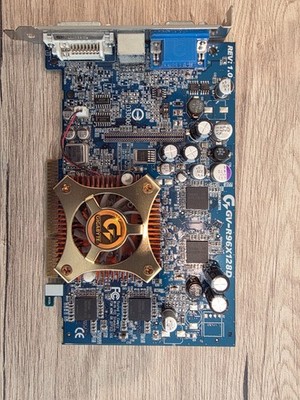 Gigabyte ATI Radeon 9600 XT 128MB AGP Vintage graphics card