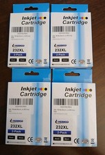 232xl ink cartridges 4 boxes 8 packs