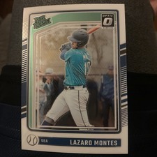 2024 Panini Donruss - Optic Rated Prospects Lazaro Montes #143 Holo Prizm (RC)