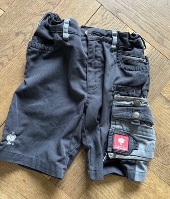 Engelbert Strauss Hose kurz Gr. 98/104 schwarz