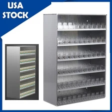 Cigarette Retail Showcase Rack Aluminium Cabinet Cigarette Display for 600 Cases