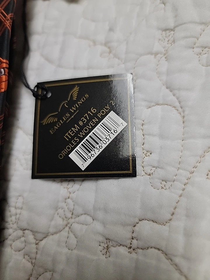 New in Wrap Baltimore Orioles Neck Tie MLB Baseball Off Necktie #3716 - Image 2 of 4