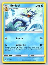 Carta Pokemon Rara Golduck 29/149 2017 Sole e Luna LP Regolare