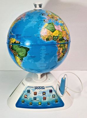 Oregon Scientific Globe Discovery SG268 Interactive Education Learning Geography
