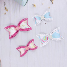 Heart Border Bows Metal Cutting Dies Stencils for DIY Scrapbooking Decorative Em