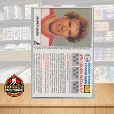 1983-84 Esso Hockey Stars TV Cash Game Unscratched Jim Peplinski