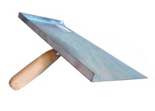 Mortar Holder with Wooden Handle Pointing Bricklaying Hawk Jointing Shovel Stand