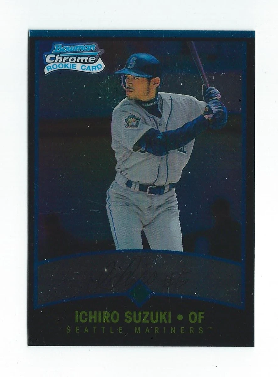Bowman Ichiro Suzuki Rookie Baseball Sports Trading Cards