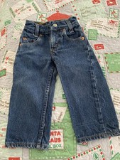 Vintage Levi s Jeans Baby Toddler Straight Blue Size 0 - S.F. Cal. 302-0117 USA