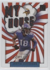 2022 Panini Clearly Donruss Clearly My House Justin Jefferson #MH-9 6ns