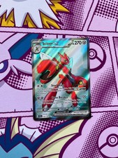 Pokemon - Scizor ex 195/162 - Scarlet & Violet - Temporal Forces - Full Art - NM