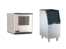 Scotsman Prodigy Plus 420lb Air Cooled Nugget Ice Machine 370lb Bin