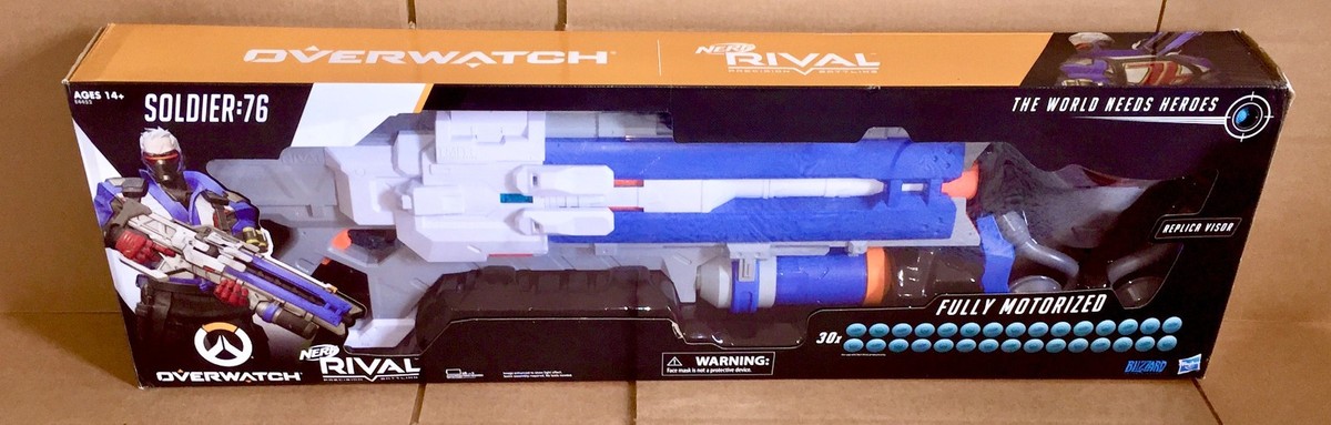 トイガン Overbore Systems SALT 0.76 Nerf Rival Overwatch Soldier: 76 Blaster ( E4452 ) (NISB