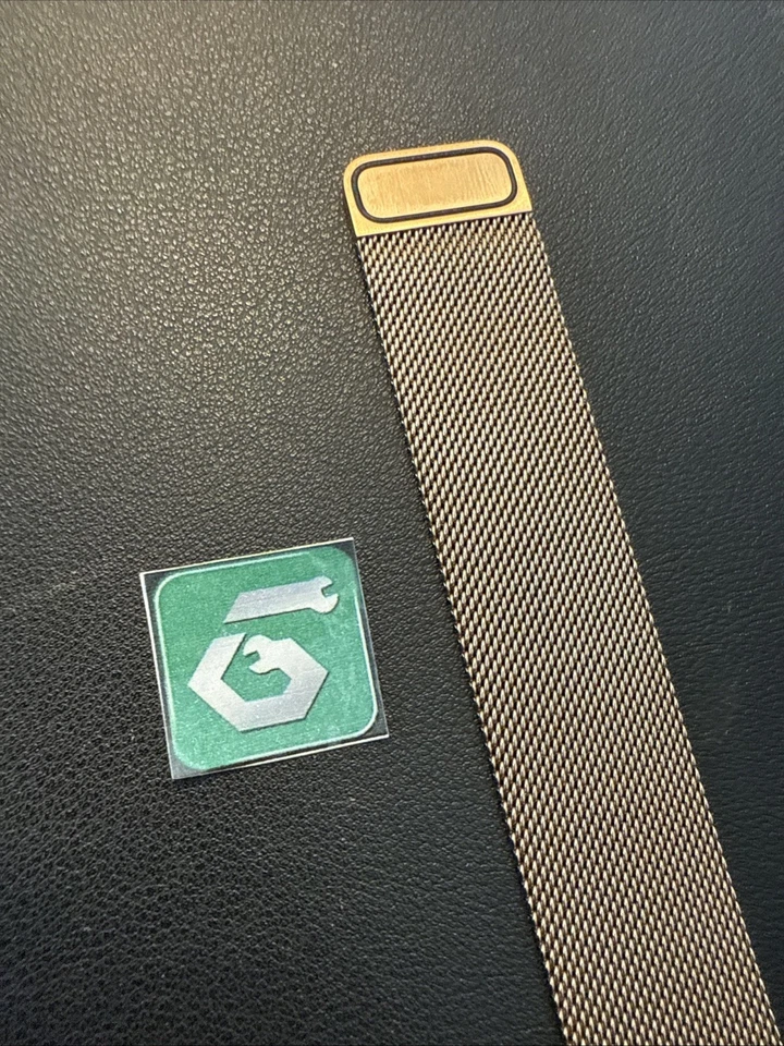 Apple Watch 米兰尼斯环 44 毫米(42/45/49)正品原始设备制造商 2018 金色二手 — 第 4/4 张图片