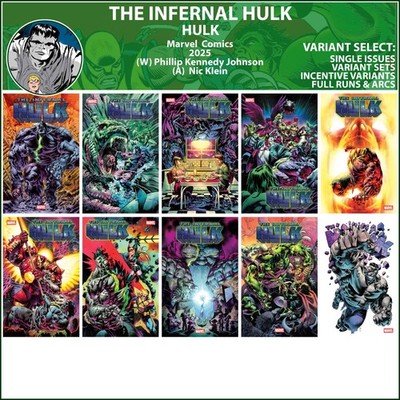 Infernal Hulk (2025) #1 2 3 4 5 6 7 8 9 10 Marvel Comics COVER SELECT