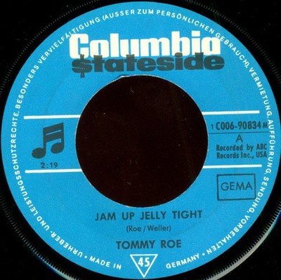Tommy Roe - Jam Up Jelly Tight / Moontalk (Columbia - 1C 006-90834 M)