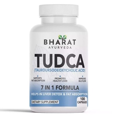 BHARAT AYURVEDA TUDKA - Liver Detox Supplement | Bile Salt - 100 Capsules