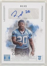 2019 Panini Impeccable Rookie Auto Silver 44/49 Jordan Scarlett #146 Auto 2qw
