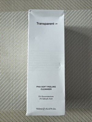 Transparent Lab PHA SOFT PEELING CLEANSER Reinigungsgel 150ml Neu