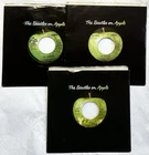 LOT 3 - THE BEATLES ON APPLE, HEY JUDE/GIVE PEACE A CHANCE/GET BACK, 45 RPM