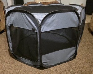 Portable Soft Pet Playpen for Dogs Cats