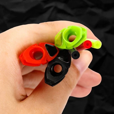 Compoundbogen Peep Sight mit Silikonkautschukschlauch Verbessern Sie Ihre Präzi