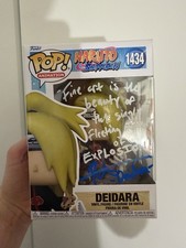Roger Craig Smith Signed Deidara Funko Pop 1434 Naruto Shippuden JSA COA W/Pro