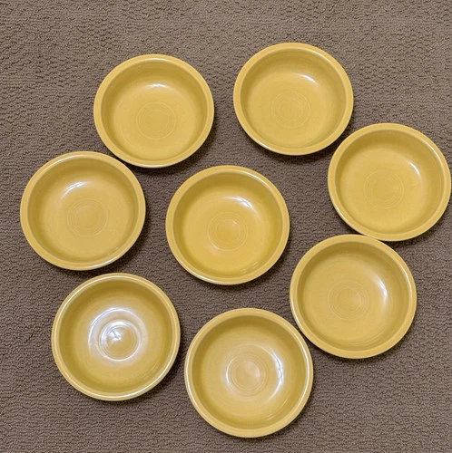 Fiestaware Sunflower Yellow side Bowls  7 inch