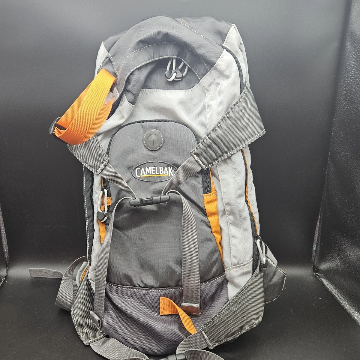 CamelBak Rogue Yellow Gray Hydration Backpack Cycling Hiking Reservoir Pack CamelBak Yellow Hydration Backpack Hiking Hydration Packs  main image 3