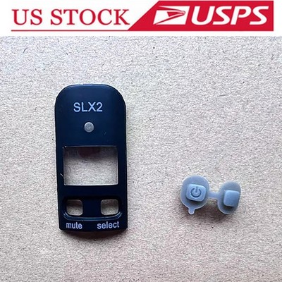 Wireless Microphone Button Switch Cover Button Key Repair Part for Shure SLX2