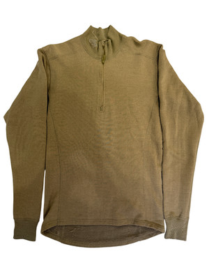 NFM Group Garm Thermo HSO Zip Neck M Coyote hellbraun feuerhemmendes Shirt