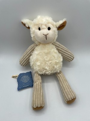 Scentsy Buddy 15'' Lenny The Lamb Sheep Plush W/ Scent Pack 2010-2017 White Cream