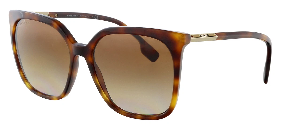 PREOWNED BURBERRY BE4250Q TORTOISE AND CHECK SUNGLASSES LIGHT HAVANA FRAME Burberry BE4251Q Sunglasses | LensCrafters main image 4