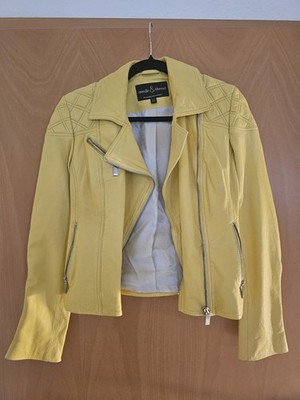 Needle And THREAD BRAND, GORGEOUS BIKER LEATHER JACKET WITH ZIPPERS. SIZE S.