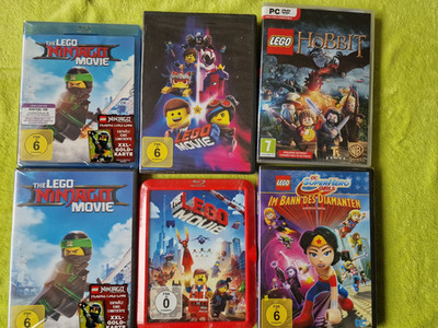 2xThe Lego Movie 2xNinajgo movie  1 pc Spiel Hobbit usw alle noch eingeschweisst