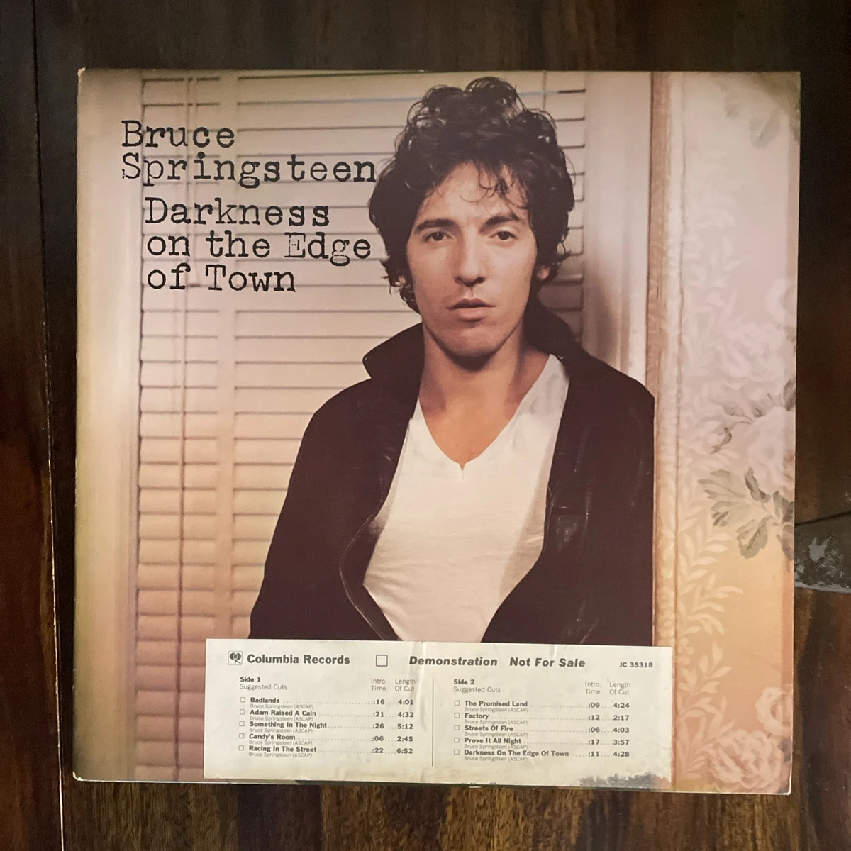 ◾️究極USオリジナル白ラベルプロモ盤■BRUCE SPRINGSTEEN / ブ ◾️究極USオリジナル白ラベルプロモ盤□BRUCE SPRINGSTEEN / ブ レコード