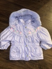 Vintage Sesame Street Purple Puffer 3T